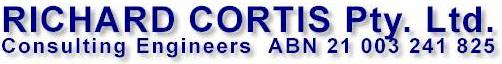 Richard Cortis Pty Ltd Consulting Engineers