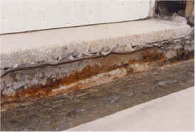 concrete spalling